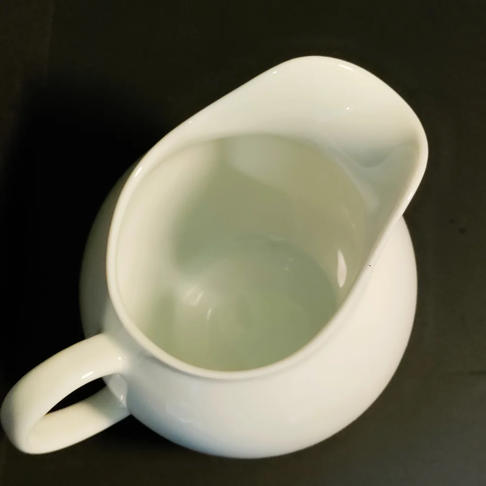 A White Ceramic AZBERG Creamer⭐ - Picture 2 of 6